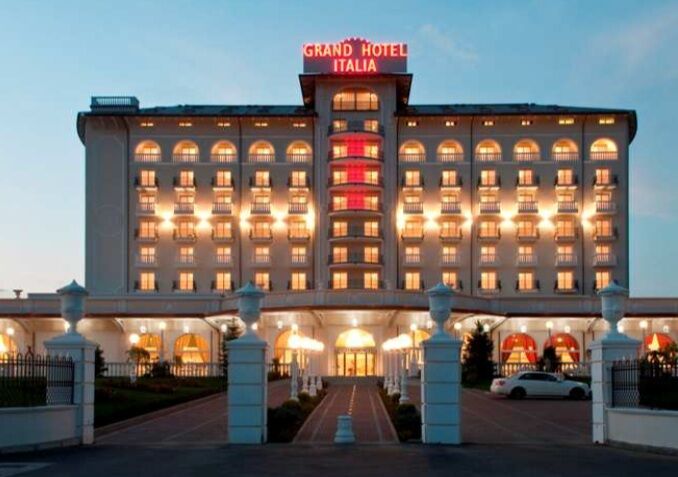 Grand Hotel Italiano بينيفنتو المظهر الخارجي الصورة